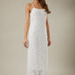 Sam White Lace Midi