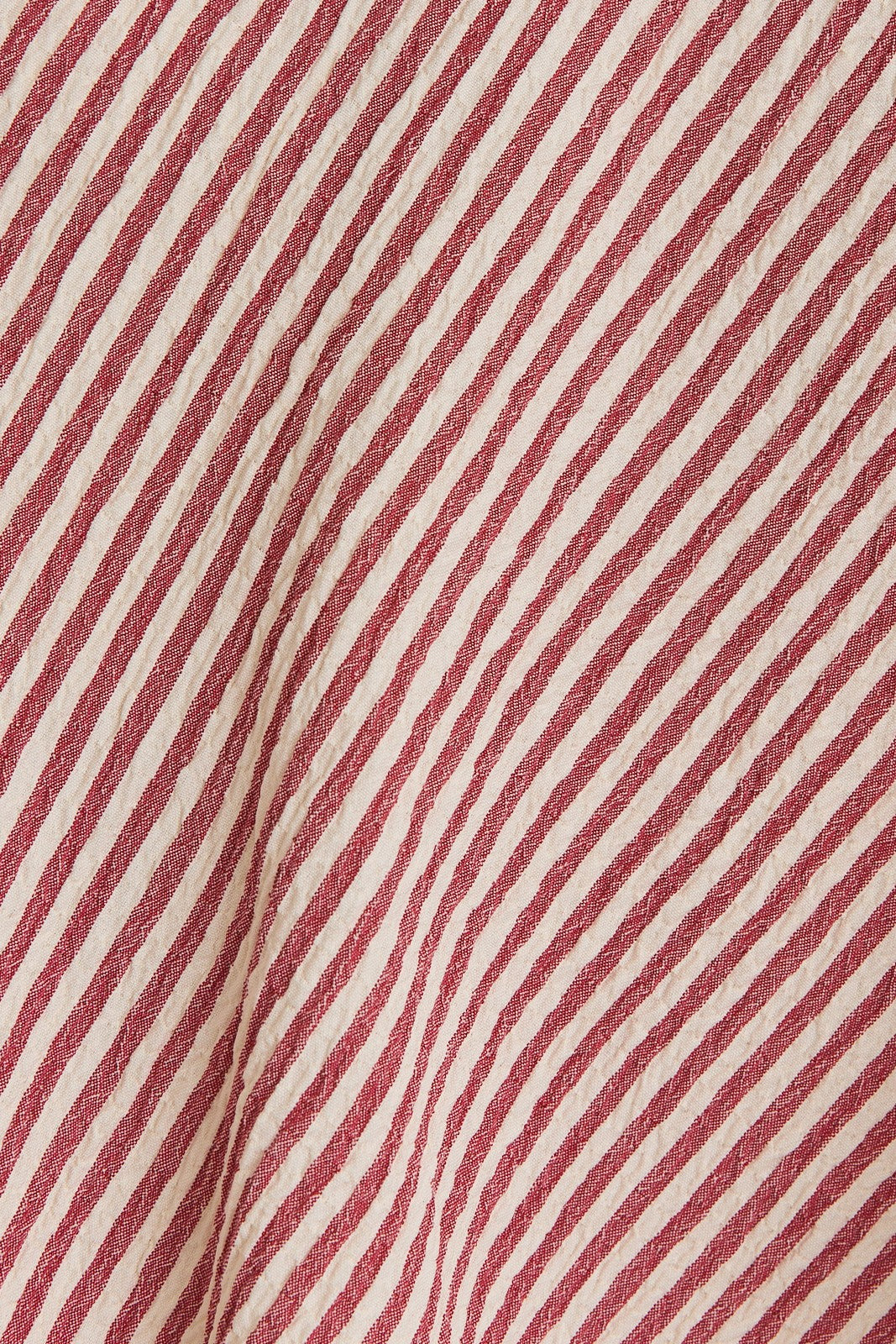 Ginny red striped romper