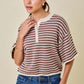 Daisy Brown Striped Top
