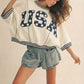 4th of July Letter Top