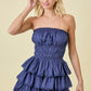 Delaney navy dress