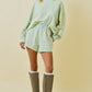 Dee Striped Long Sleeve Top
