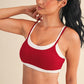 Layered Bra Top Cherry