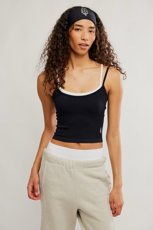 FP Movement ALL CLEAR COASTLINE CAMI / BLACK COMBO