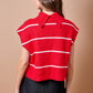 Darla Red Sweater