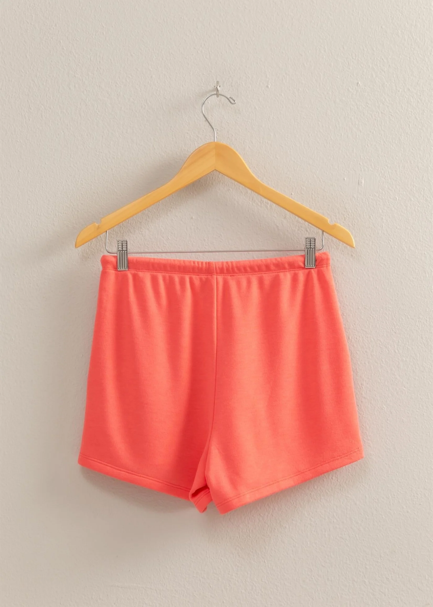 Hailey coral shorts
