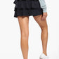 Micro-perforated Ruffle Back Active Skort
