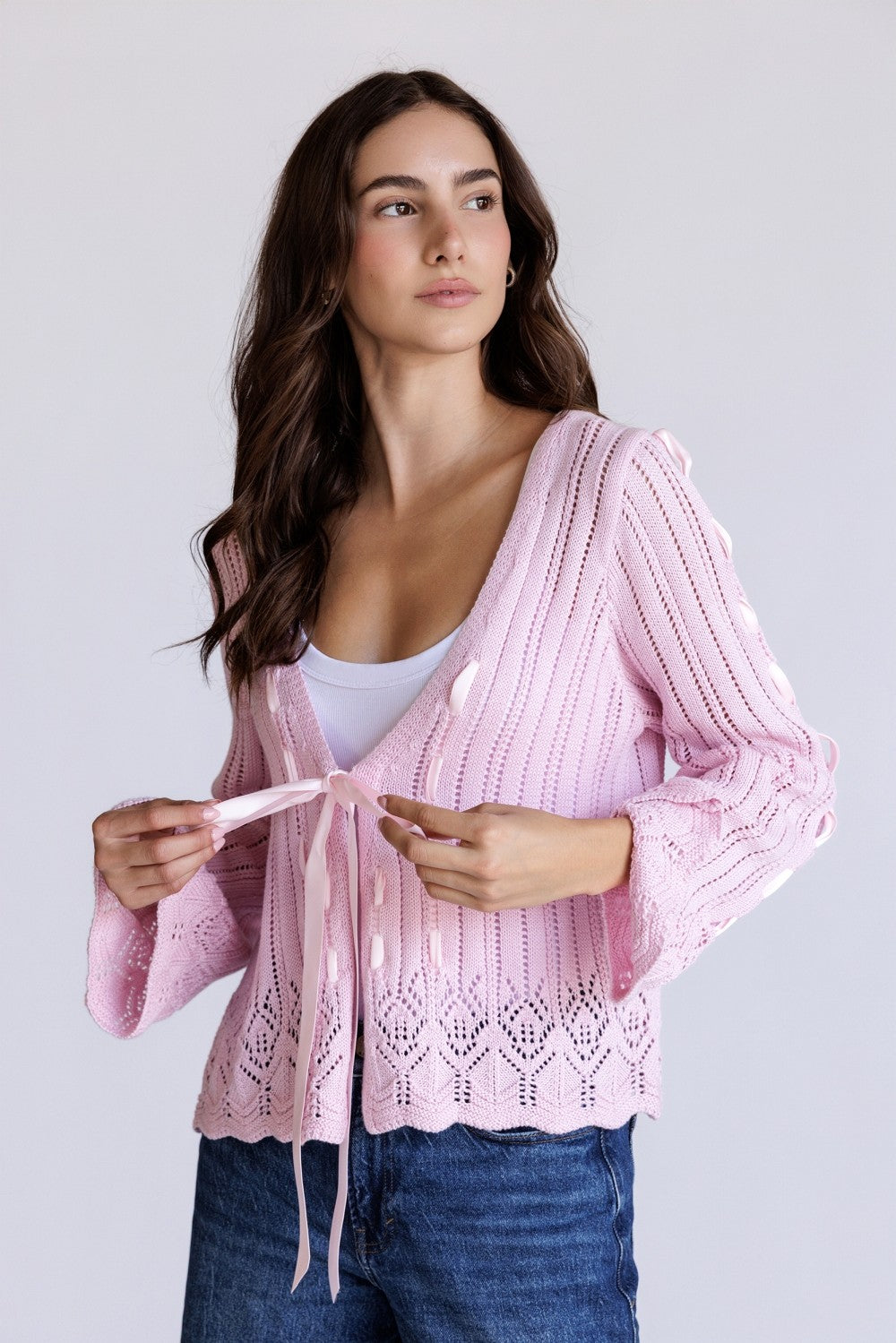 Stella Pink Cardigan