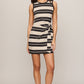 Z SUPPLY Matte Striped Mini Dress