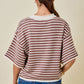 Daisy Brown Striped Top
