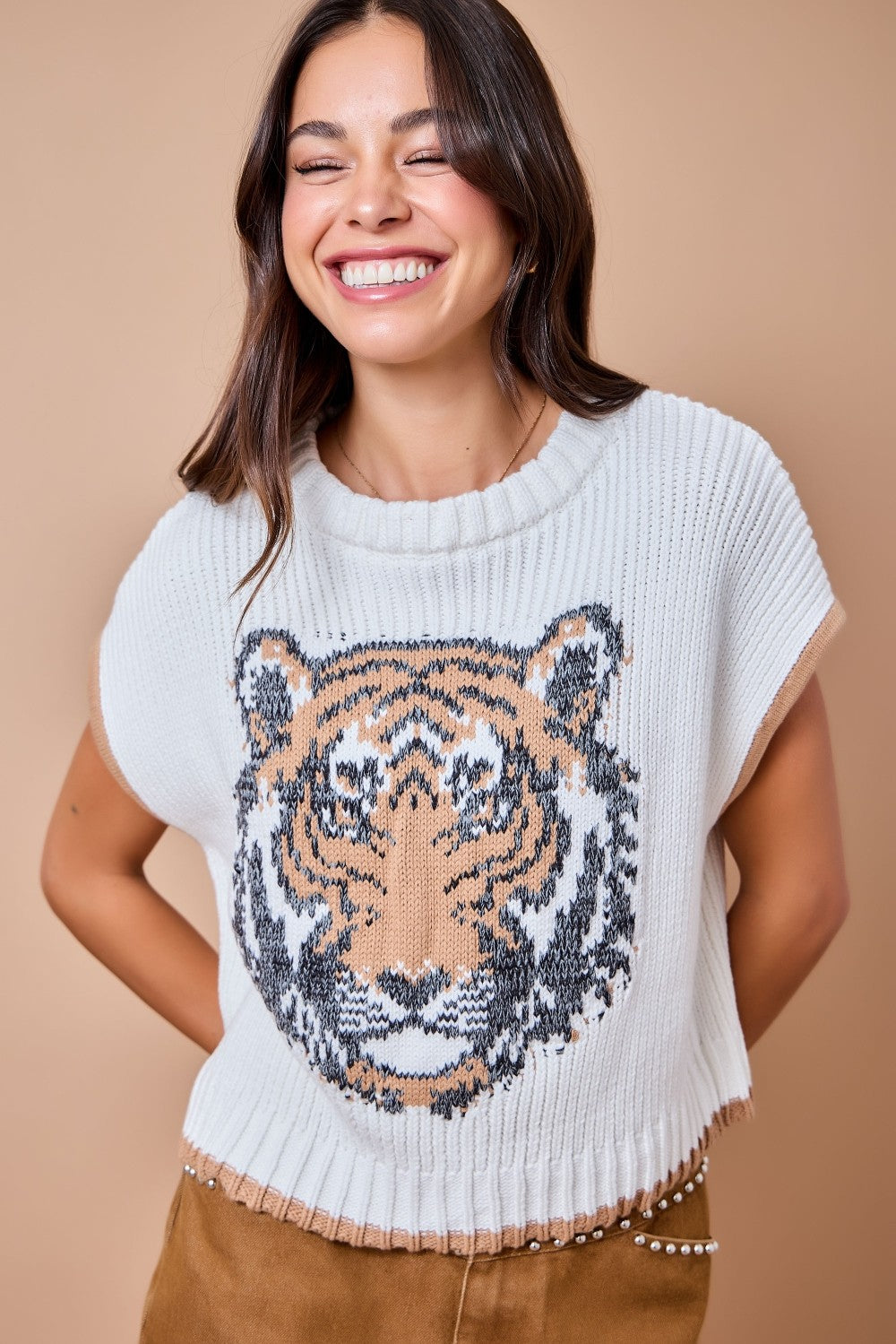 Debbie Tiger Sweater