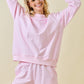 Daisy Pink Mockneck