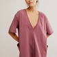 Free People Movement HOT SHOT TEE ROMPER CODDY / CLOVE