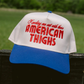 American Thighs - Royal Blue Vintage Trucker Hat