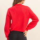Harlow Red Cardigan