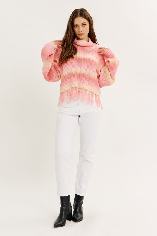 Iris Peach Sweater