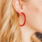 Holly medium hoops