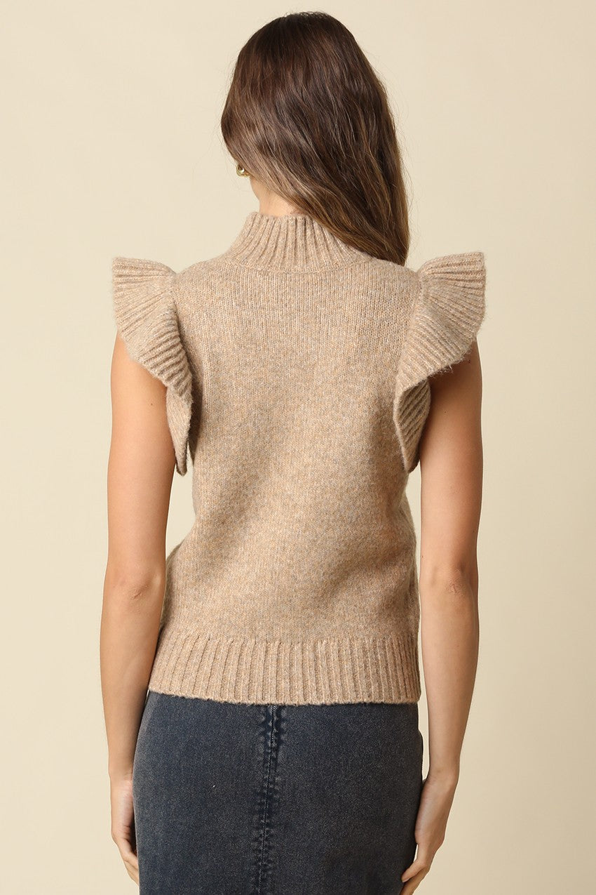 Cielo Ruffle Trim Sweater