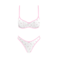 Seaside Picnic Bikini Pink Floral Bottoms