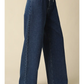 Cora Drawstring Wide Leg Jeans