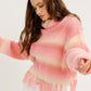 Iris Peach Sweater