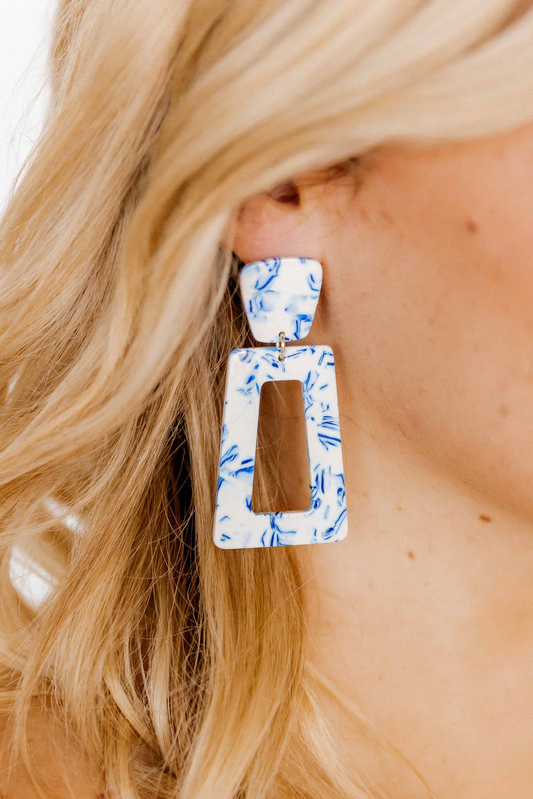 Kennedy Earrings Bue China