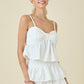 Daisy off white tank