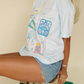 Fishing Club Match Box Collage Graphic Tee