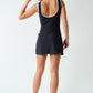 Reluxe Wrap Dress Black
