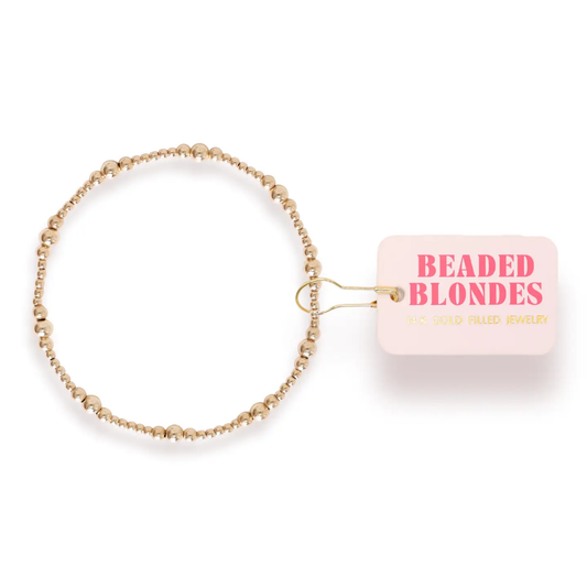Dainty Sutton Bracelet in Gold Petite 6.25 Inch