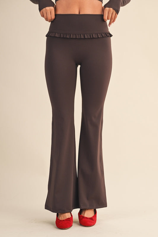 Kimberly Chocolate Yoga Pants