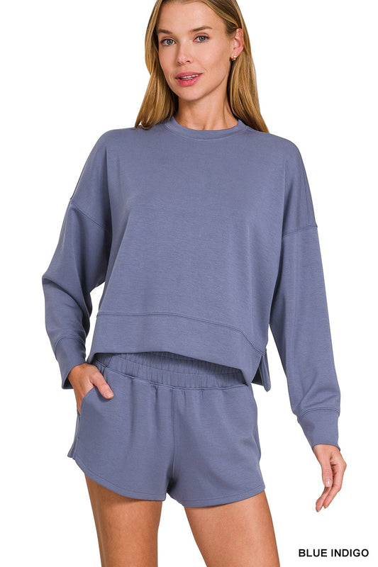 Zoey blue indigo set