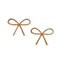 Lola Gold Glitter Earrings