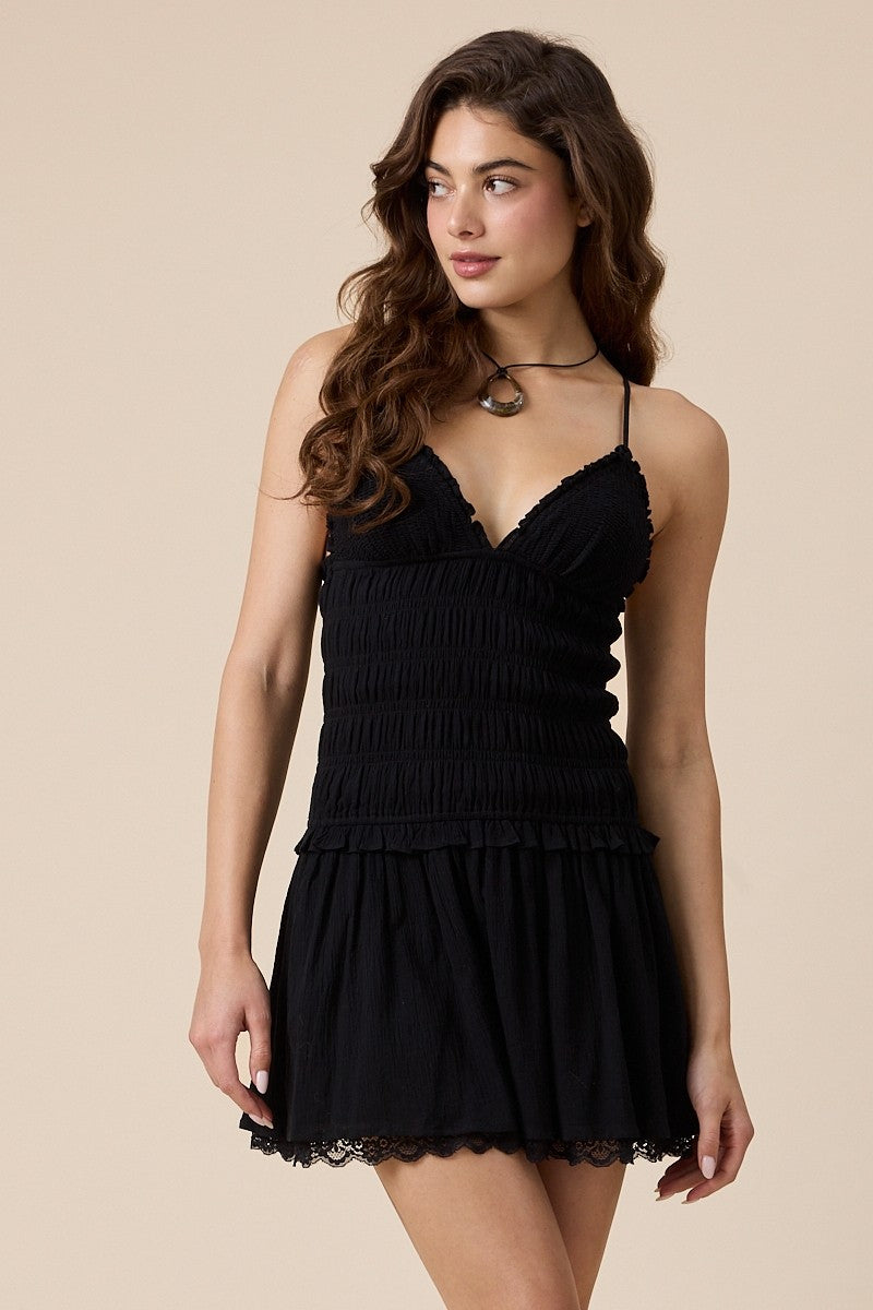 Sam Black Lace Dress