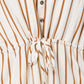 Gabby striped romper