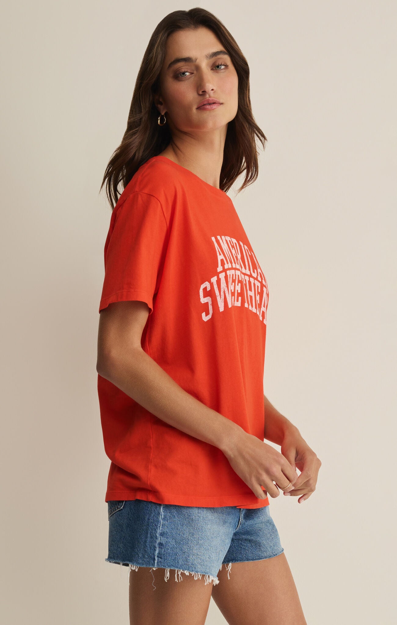 Z SUPPLY SWEETHEART BOYFRIEND TEE
