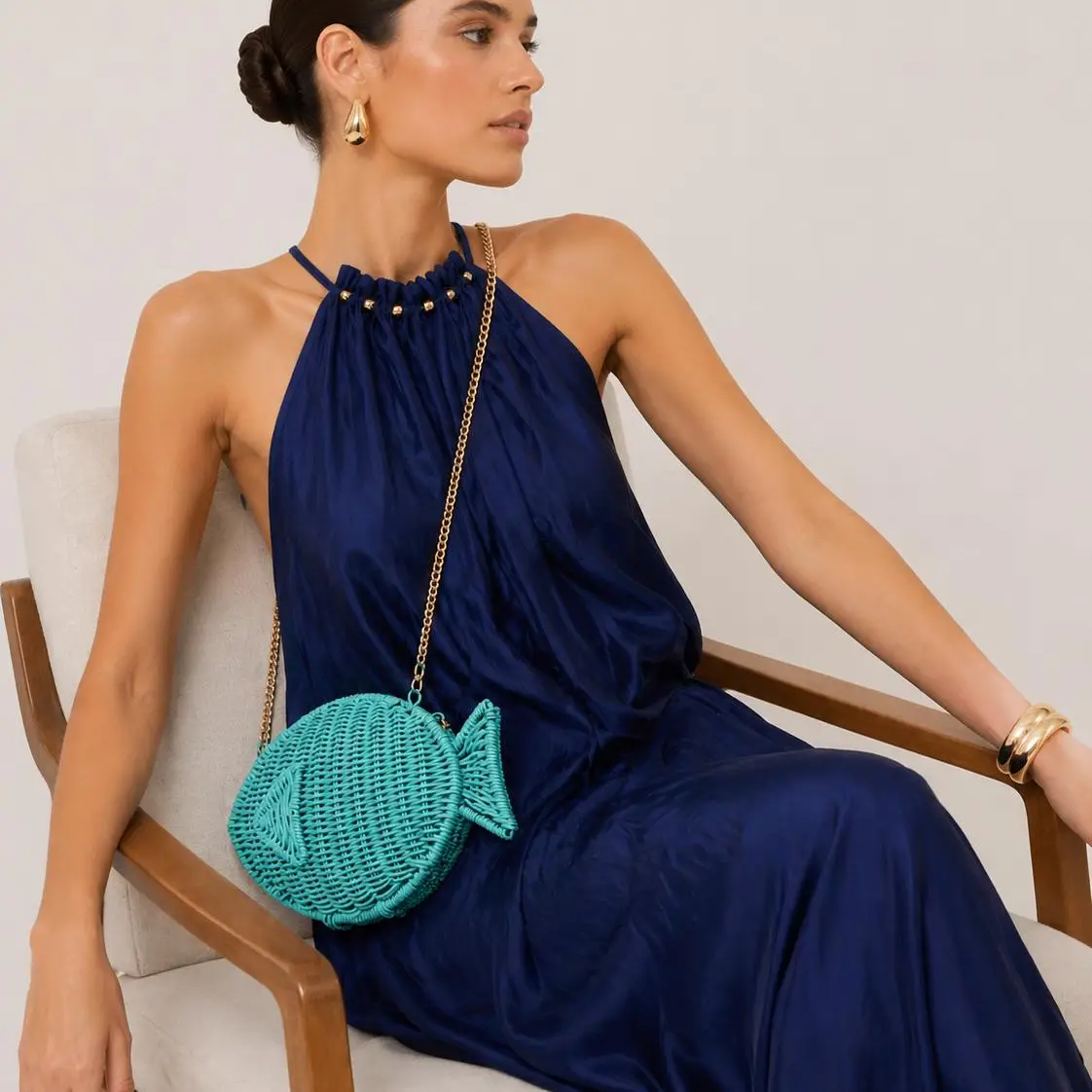 Dory Clutch Blue