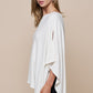 Bailey Off White Poncho