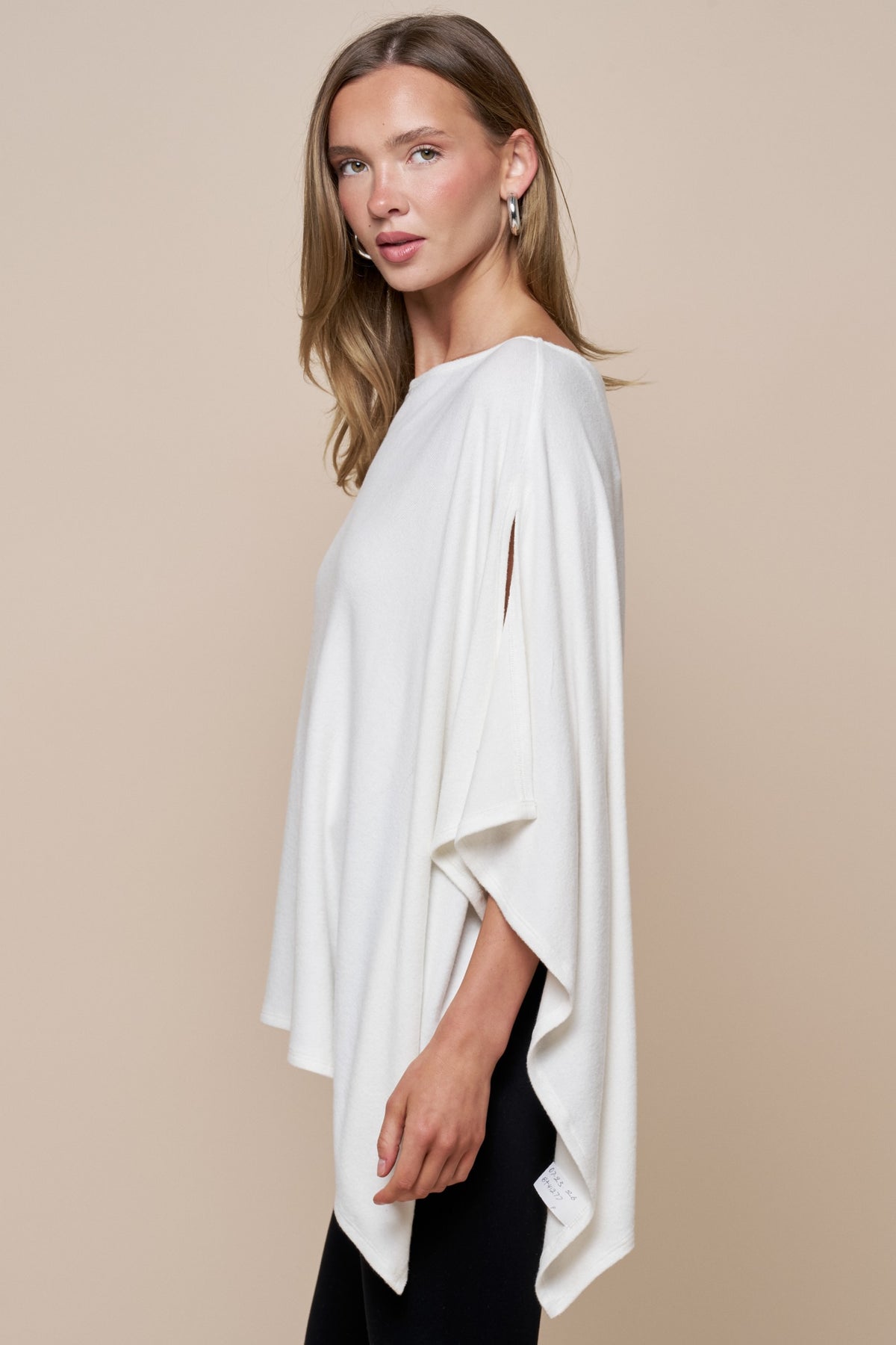 Bailey Off White Poncho