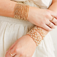 Dainty Sutton Bracelet in Gold Standard 6.75 Inch