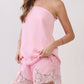 Tessa Baby Pink Shorts