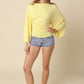 Allyson Back-tie Dolman Sleeve Top