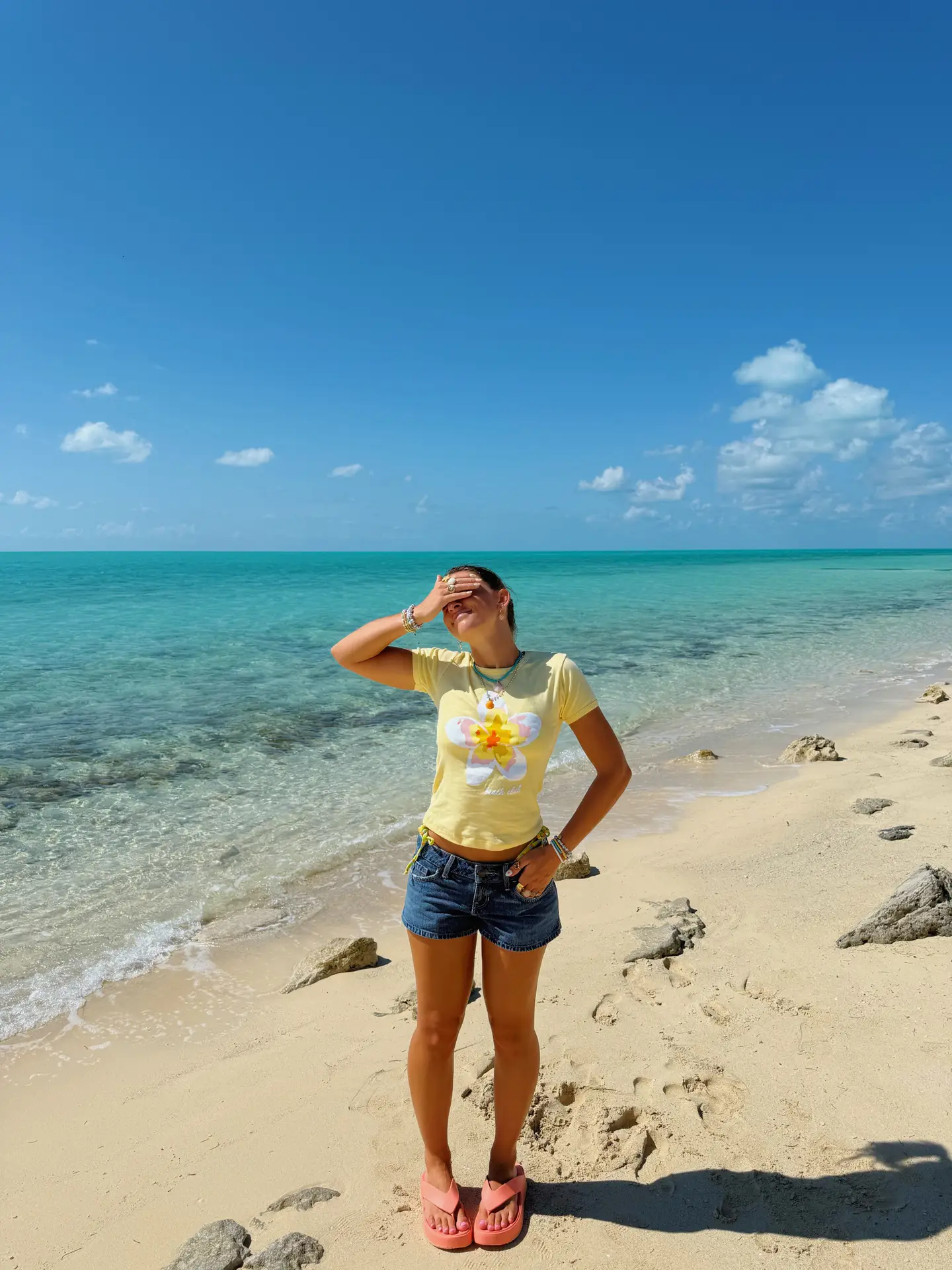 Plumeria Yellow Flower Tee