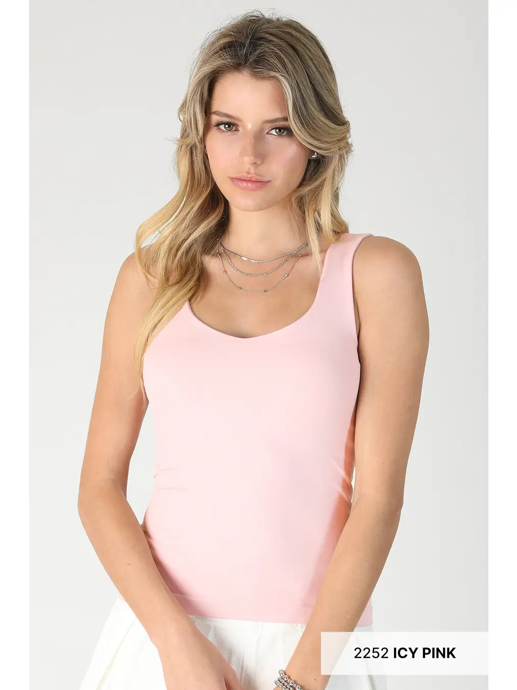 Clean Line Sweet Heart Tank MULTIPLE COLORS