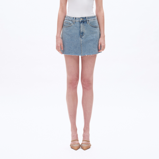Bayeas Rhinestone Denim Skirt