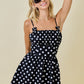 Diana Black Polka Dot Dress