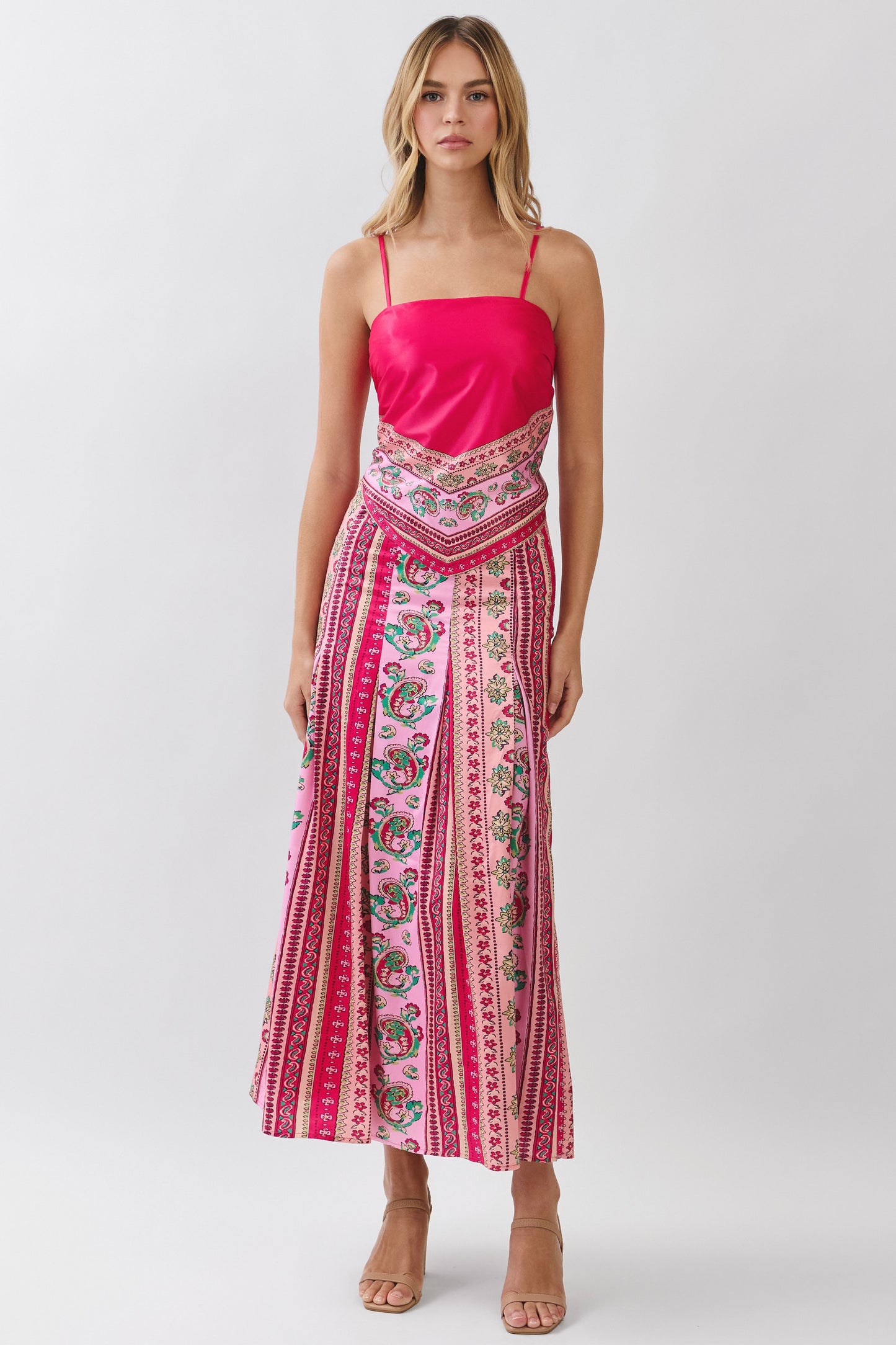 Terry Fuchsia Top