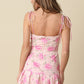 Olympia Pink Floral Dress