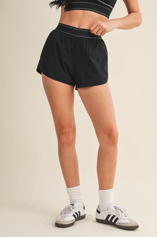 Kalani Black Shorts