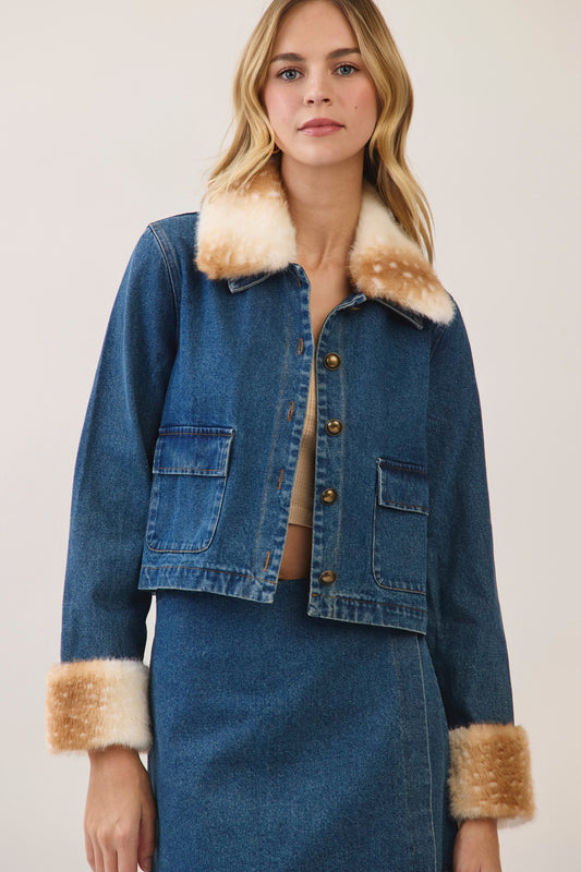 Taylor Deer Print Jacket
